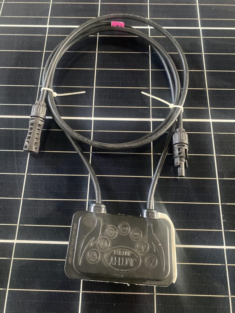 Electronic components recovered from solar module recycled by Sunset Renewable Asset Management Inc.